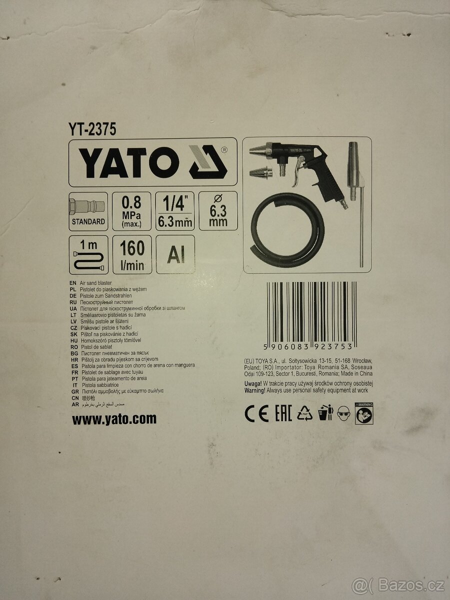 Pískovací pistole s hadici - 2