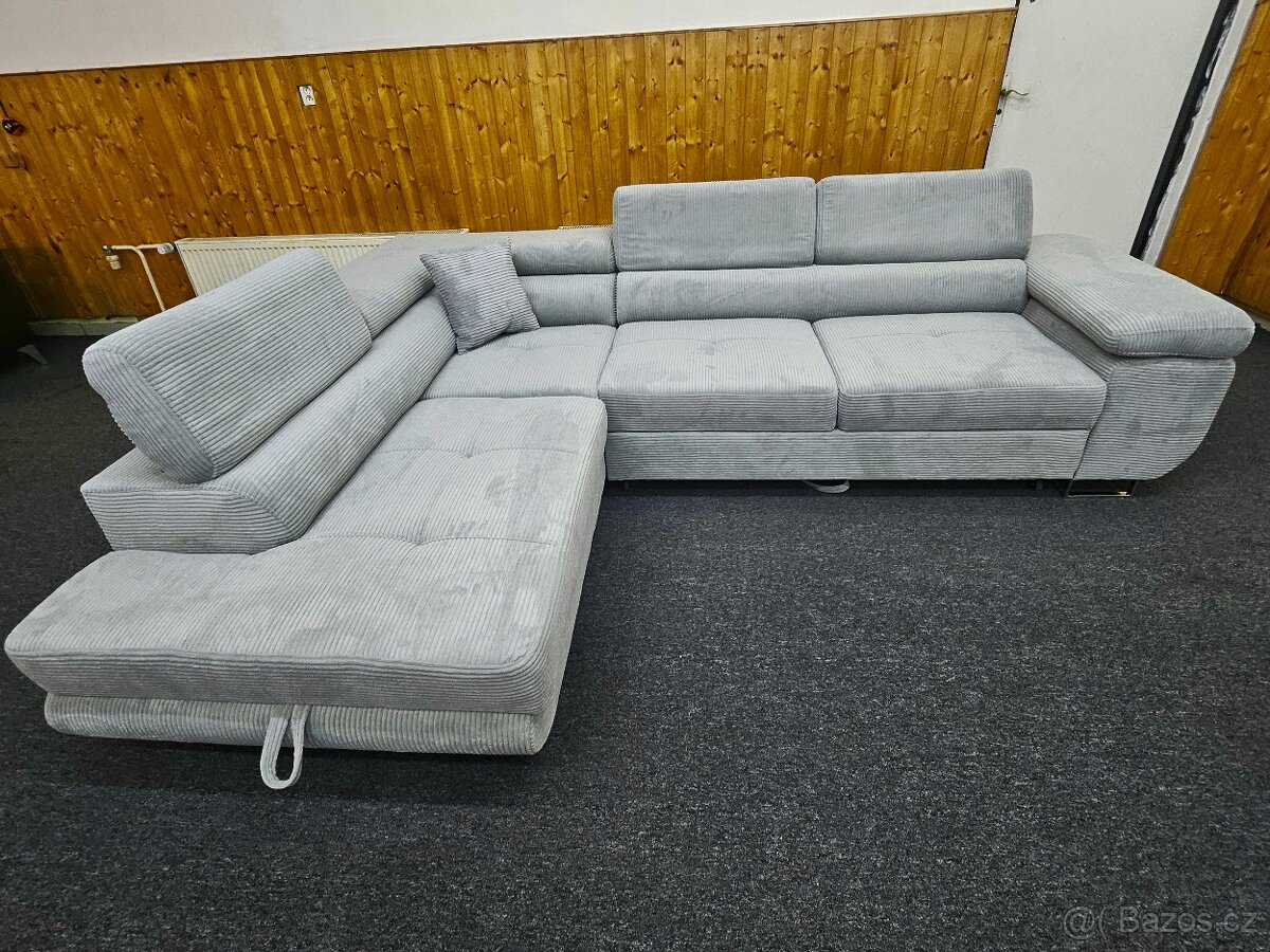 ROHOVÁ SEDACÍ SOUPRAVA- ROZKLÁDACÍ - 2