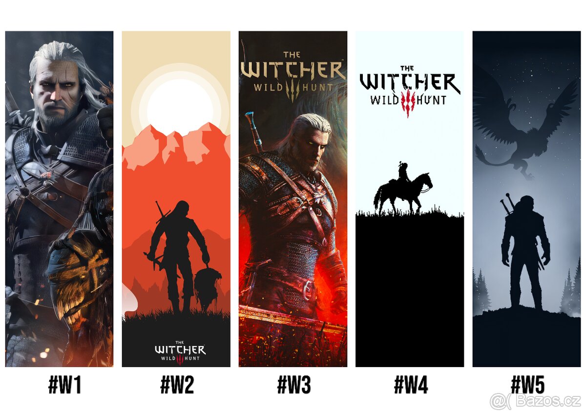 Zaklínač - The Witcher - Záložky mix - 2