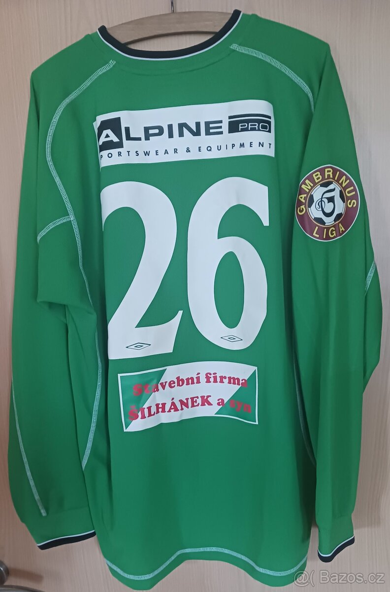 FK CHMEL BLŠANY - prodám ORIGINÁLNÍ hraný zápasový dres. - 2