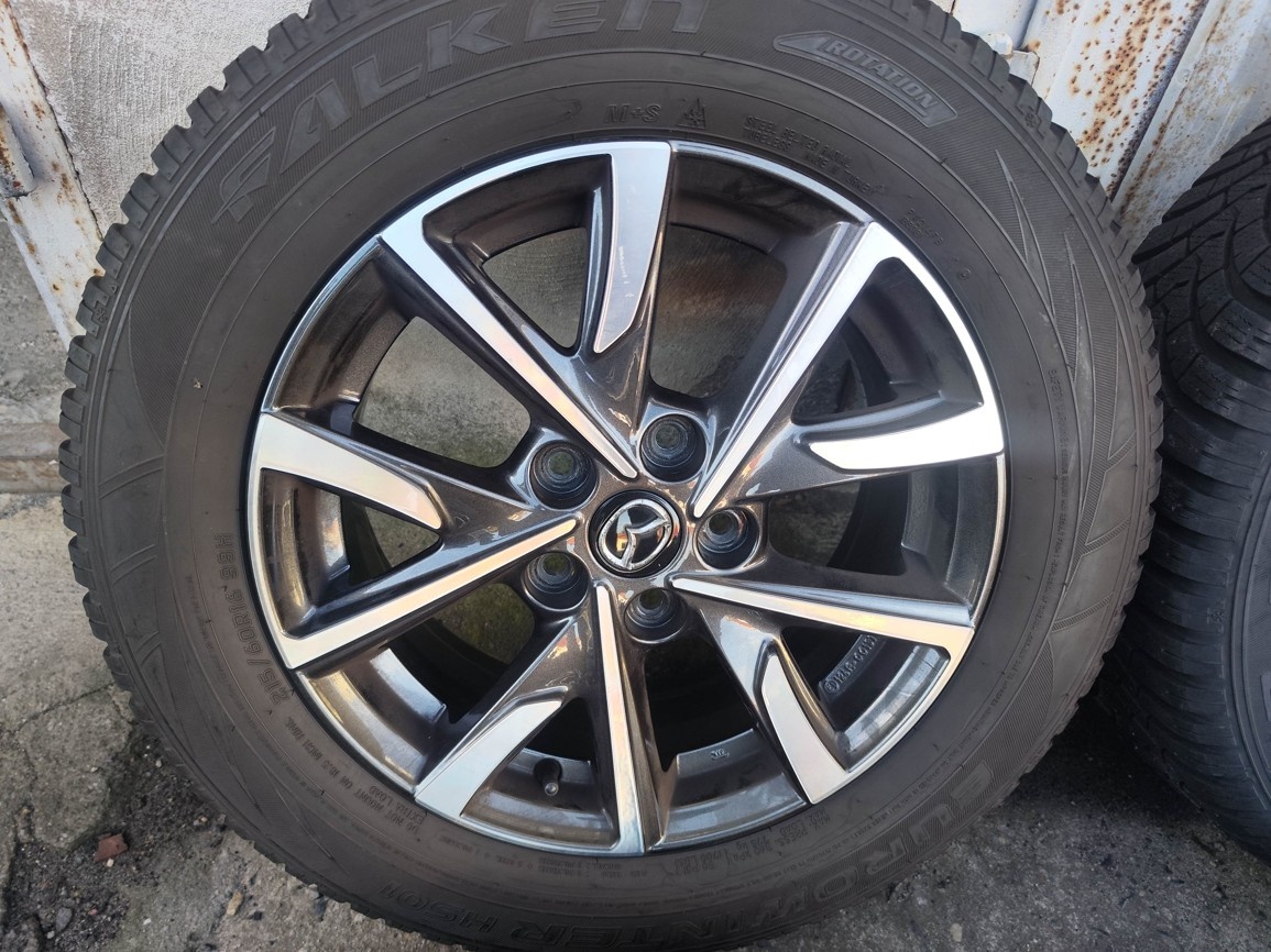 16"zimní alu sada 5x114 origo Mazda CX3 3 BM 6 5 215/60 - 2