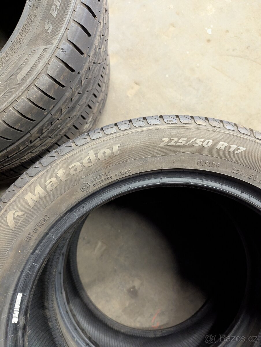 Letní pneumatiky Matador 225/50 r17 - 2