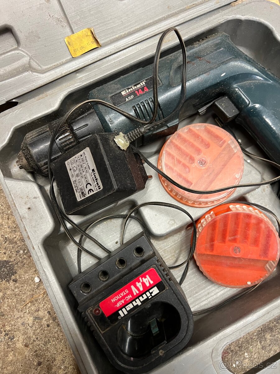 Prodám aku vrtačku einhell ASP 14,4 V - 2