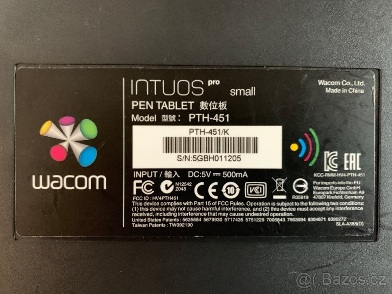 Tablet Wacom Intuos PTH-451 - 2