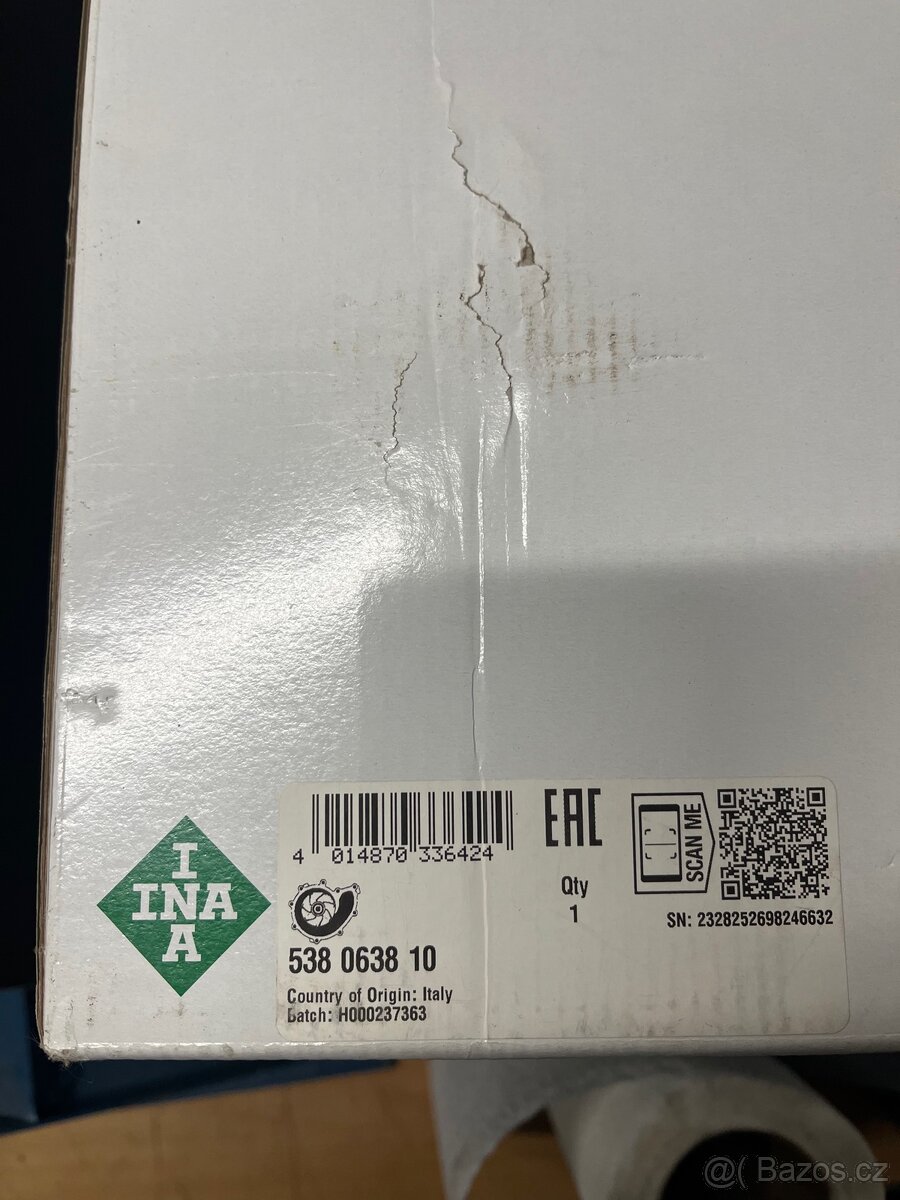 Vodní pumpa (čerpadlo INA )FABIA 1 1.4 mpi - 2