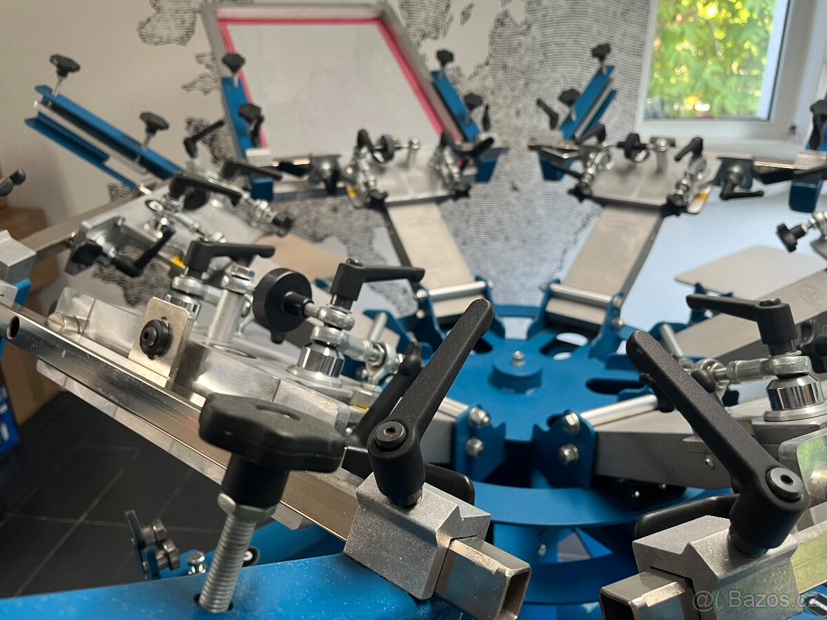 Karusel M&R 6/4 Tunel infrafix 600 Barvy a sitá na sitotisk - 2