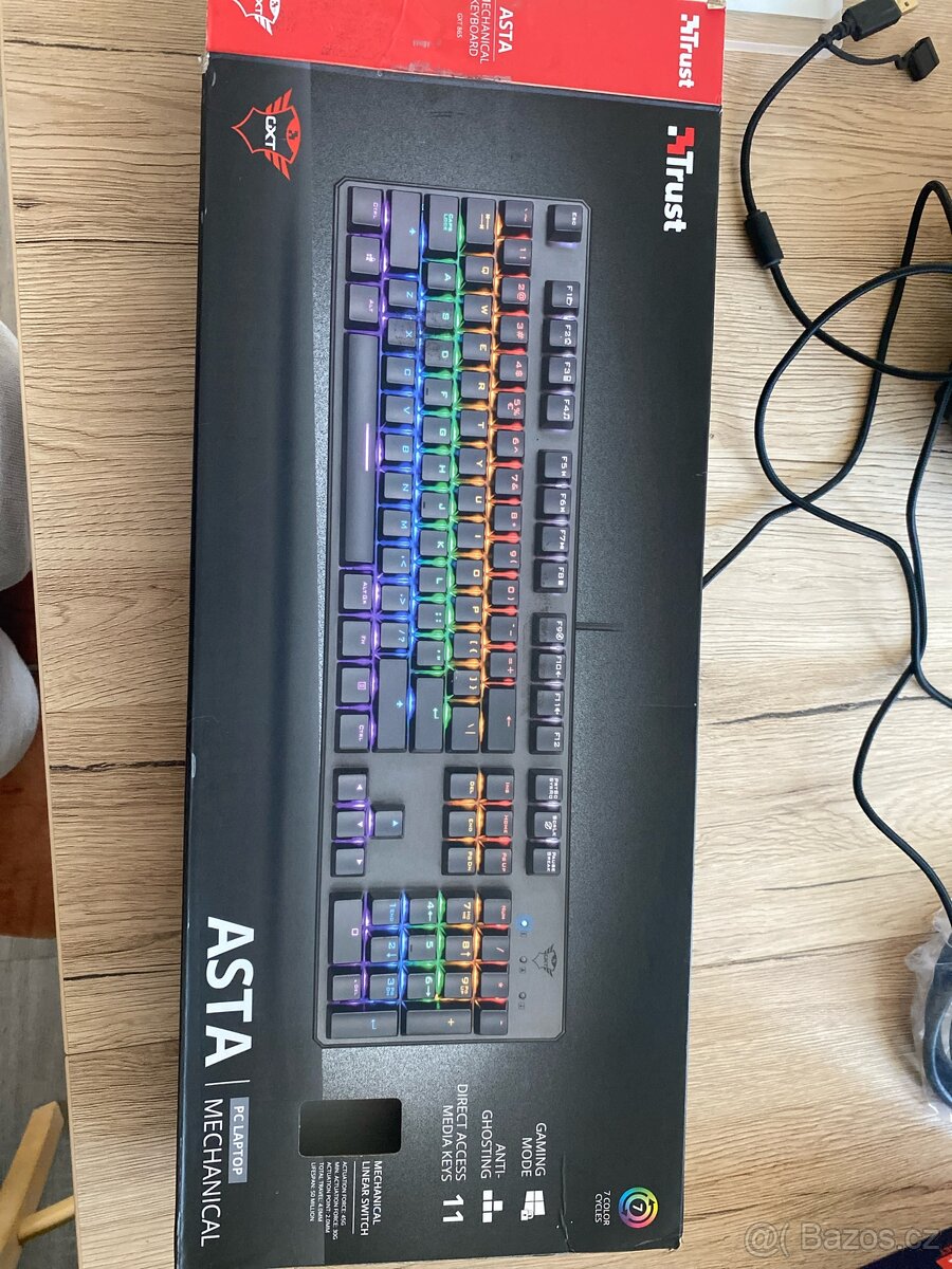 Herní klávesnice Xtrust Asta - 2