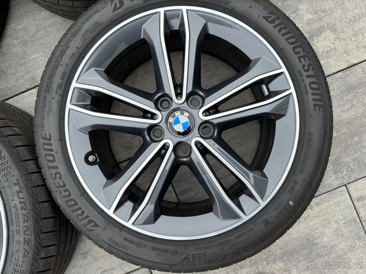 Originál alu kola Bmw 5x112 R17 styling 549 zánovn - 2