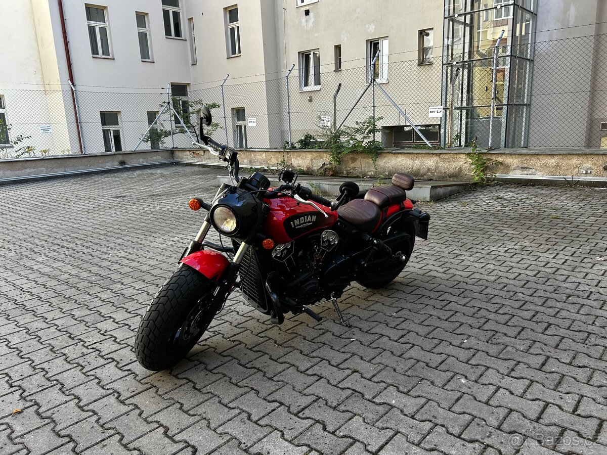 Prodám Indian scout bobber. Možnost odpočtu DPH - 2