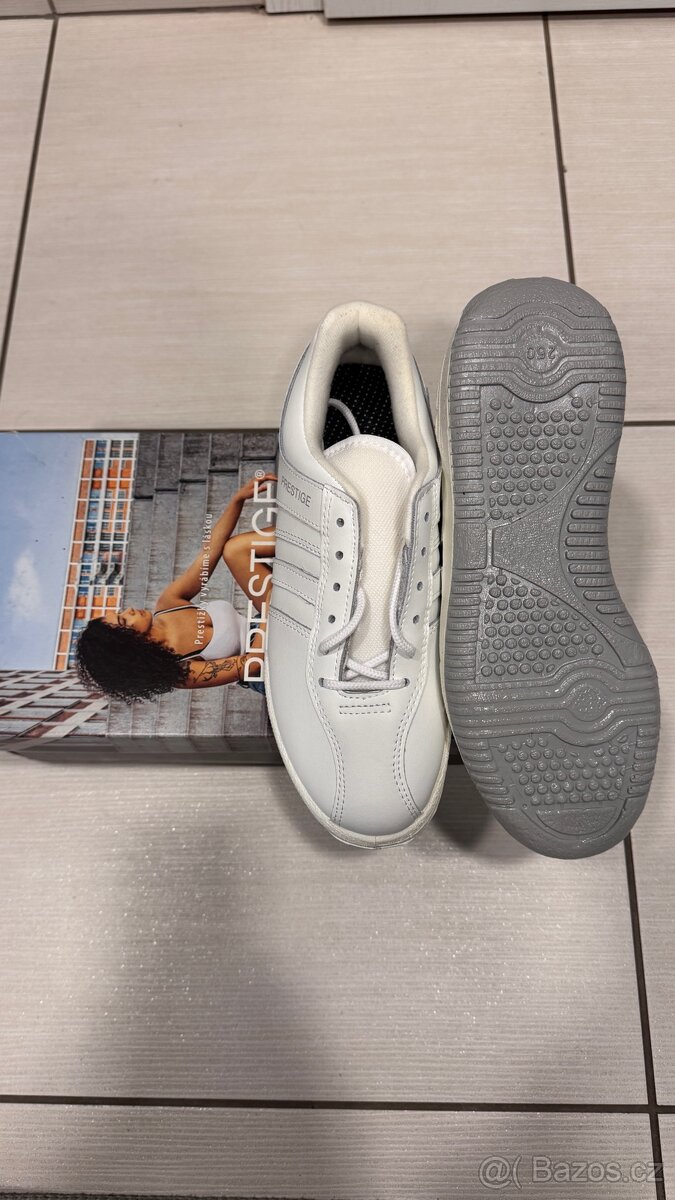 Nové dámské boty Prestige bílé - 2