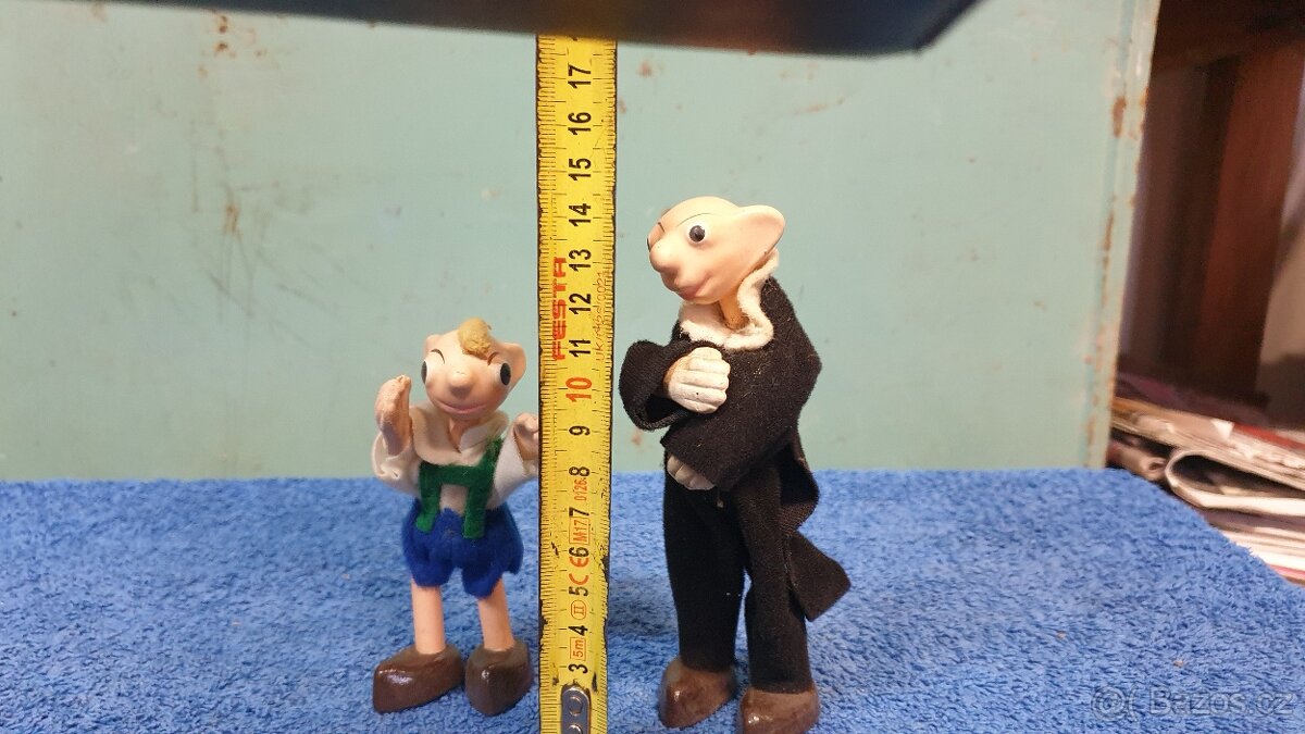 Prodám malé figurky Špejbl a Hurvínek - 2