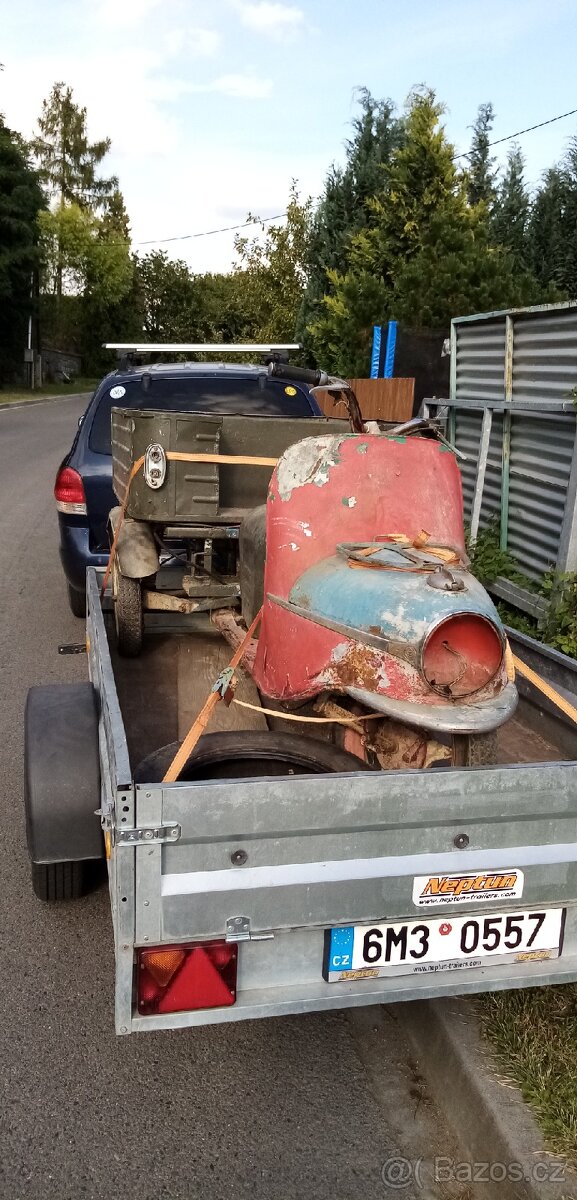 PRODÁM ČZ 505 RIKŠA 1961 - 2