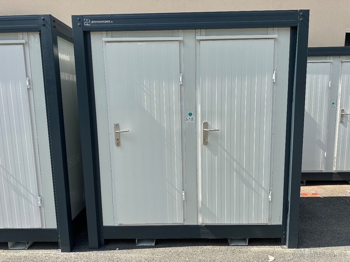 Kontejner 2xWC+umyvadlo 220x130, NOVÝ, SKLADEM - 2