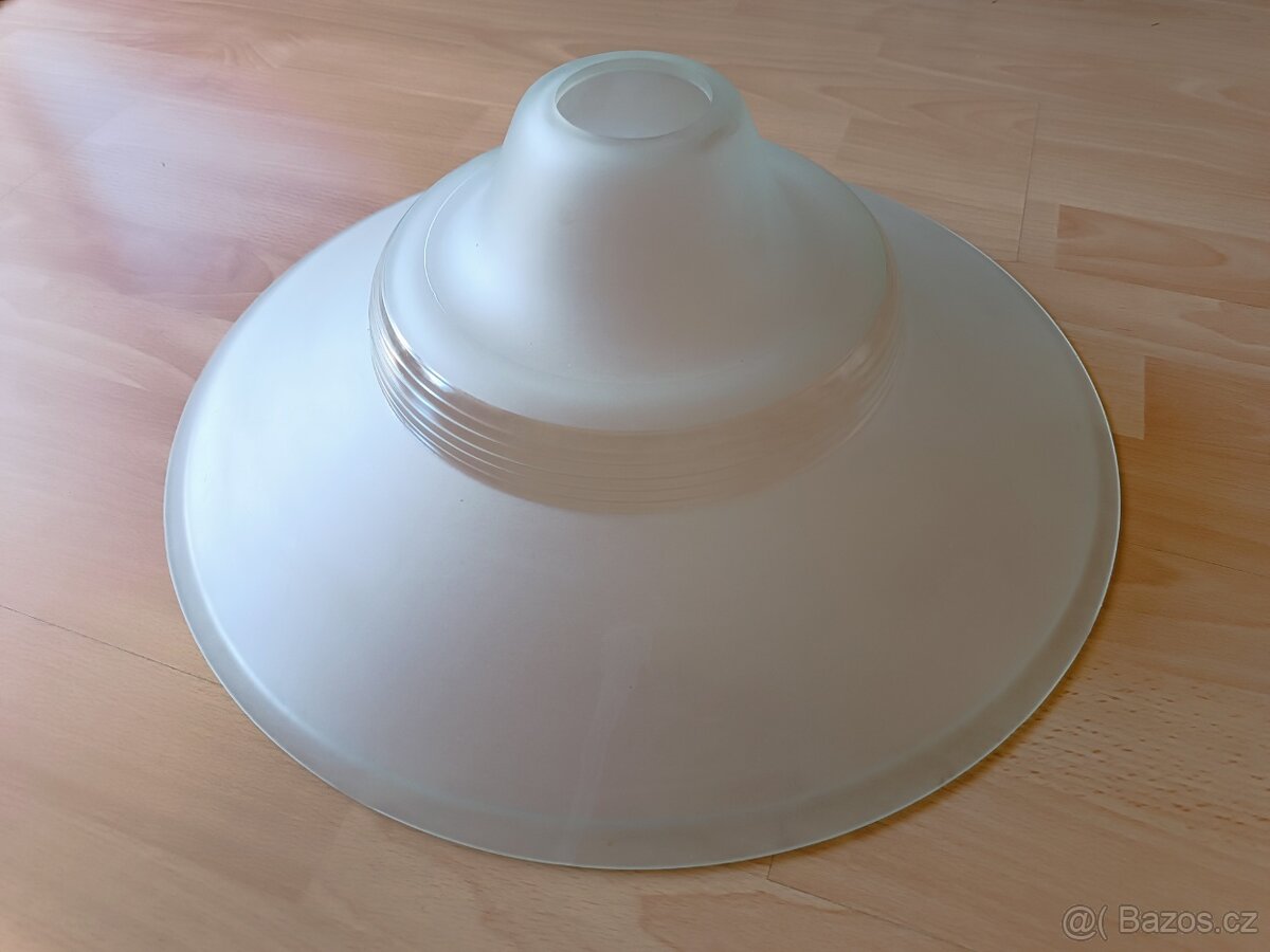 klobouk lampy sklo - 2