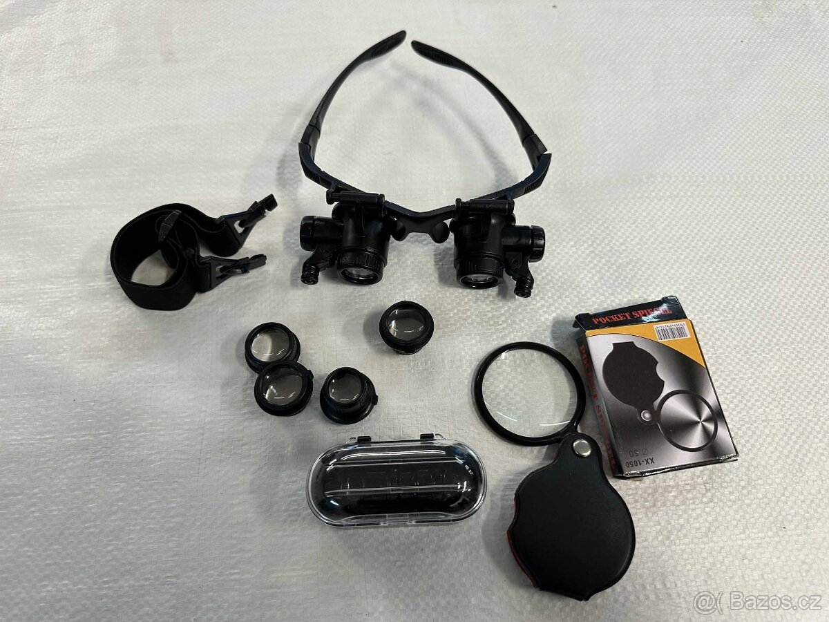 Čelní lupa s osvětlením (191) - 2