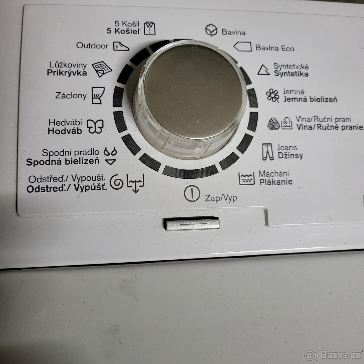 pračka Electrolux, české popisky, 6 kg - 2