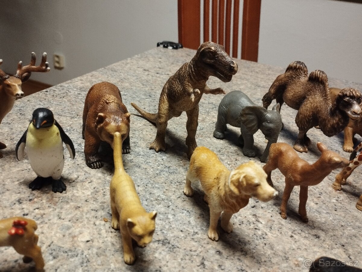 Zvířátka Schleich, 29 ks - 2
