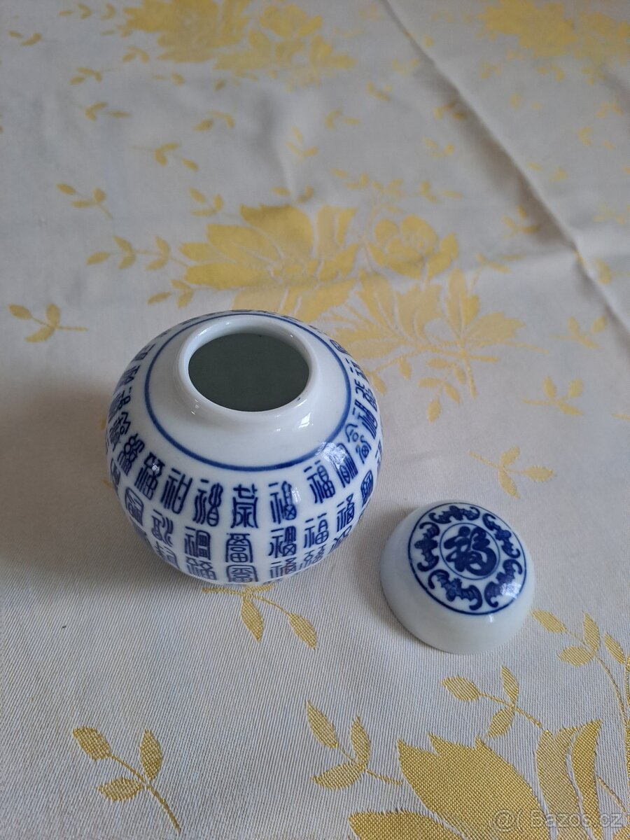 keramická dóza na čaj - 2