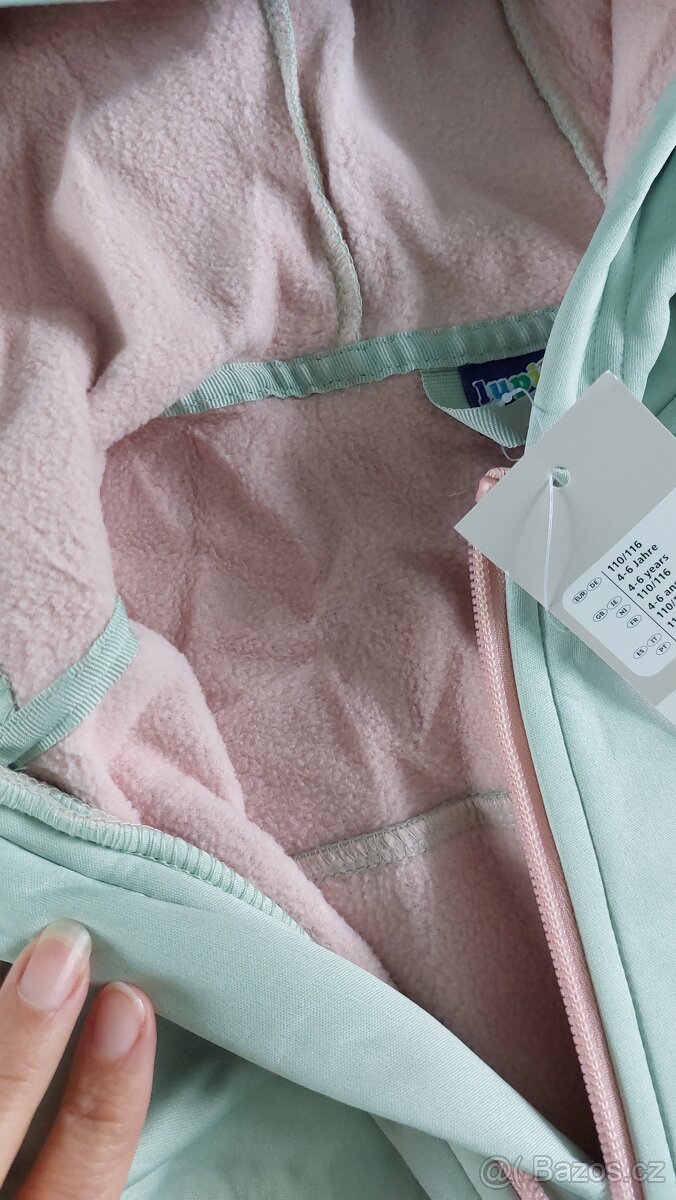 Nový sofsthellový overal vel. 110/116 - 2