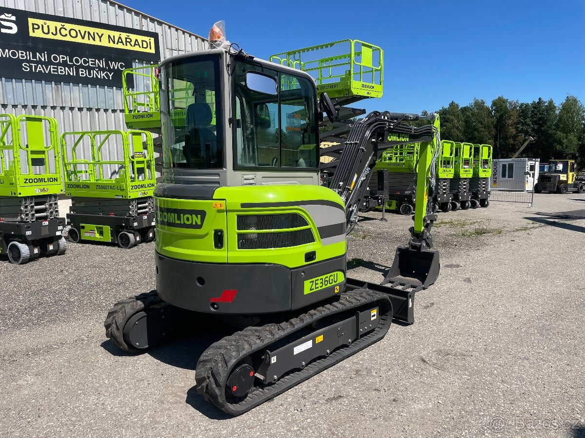 Pásový minibagr Zoomlion ZE36GU - 2
