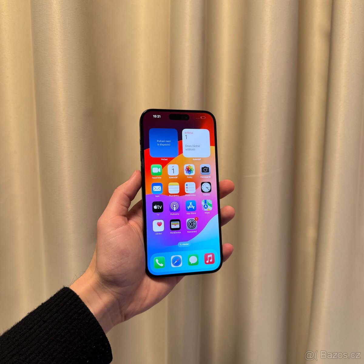 APPLE IPHONE 15 PRO MAX 1TB - MODRÝ TITAN, 100% BATERIE - 2