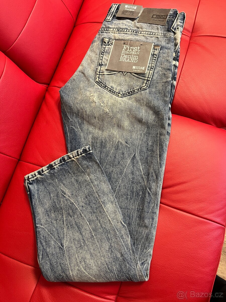 Jeans MUSTANG CHICAGO vel. 32/32, džíny jsou nové - 2