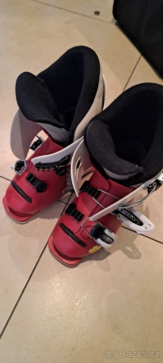 Lyžařský set - lyže 75cm + lyžáky 16.5cm - 2
