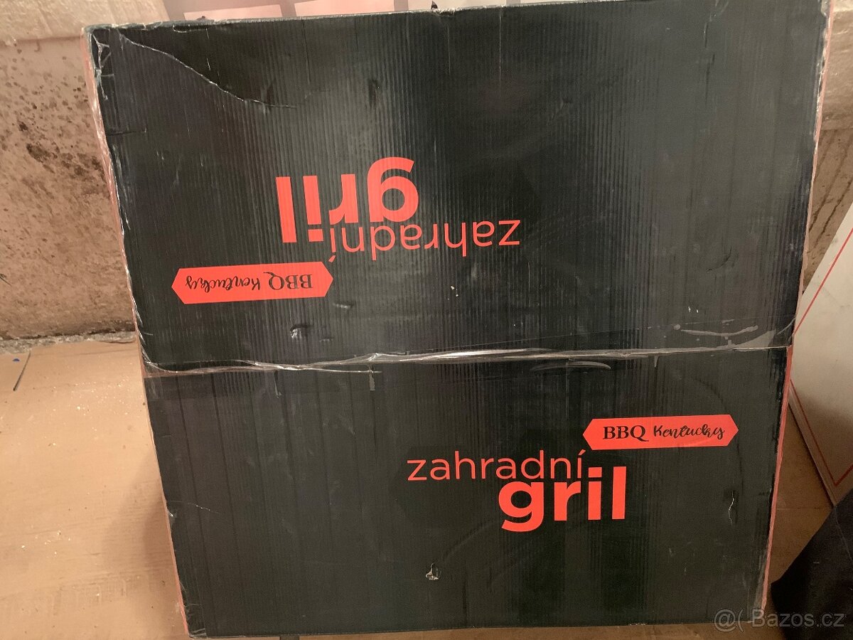 NEPOUŽITÝ,NEROZBALENÝ ZAHRADNÍ GRIL BBQ KENTUCKY - 2