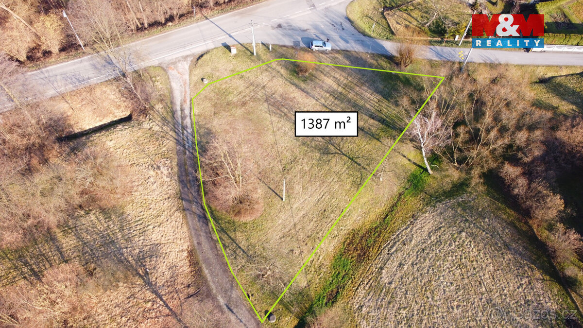 Prodej pozemku k bydlení, 1387 m² - 2