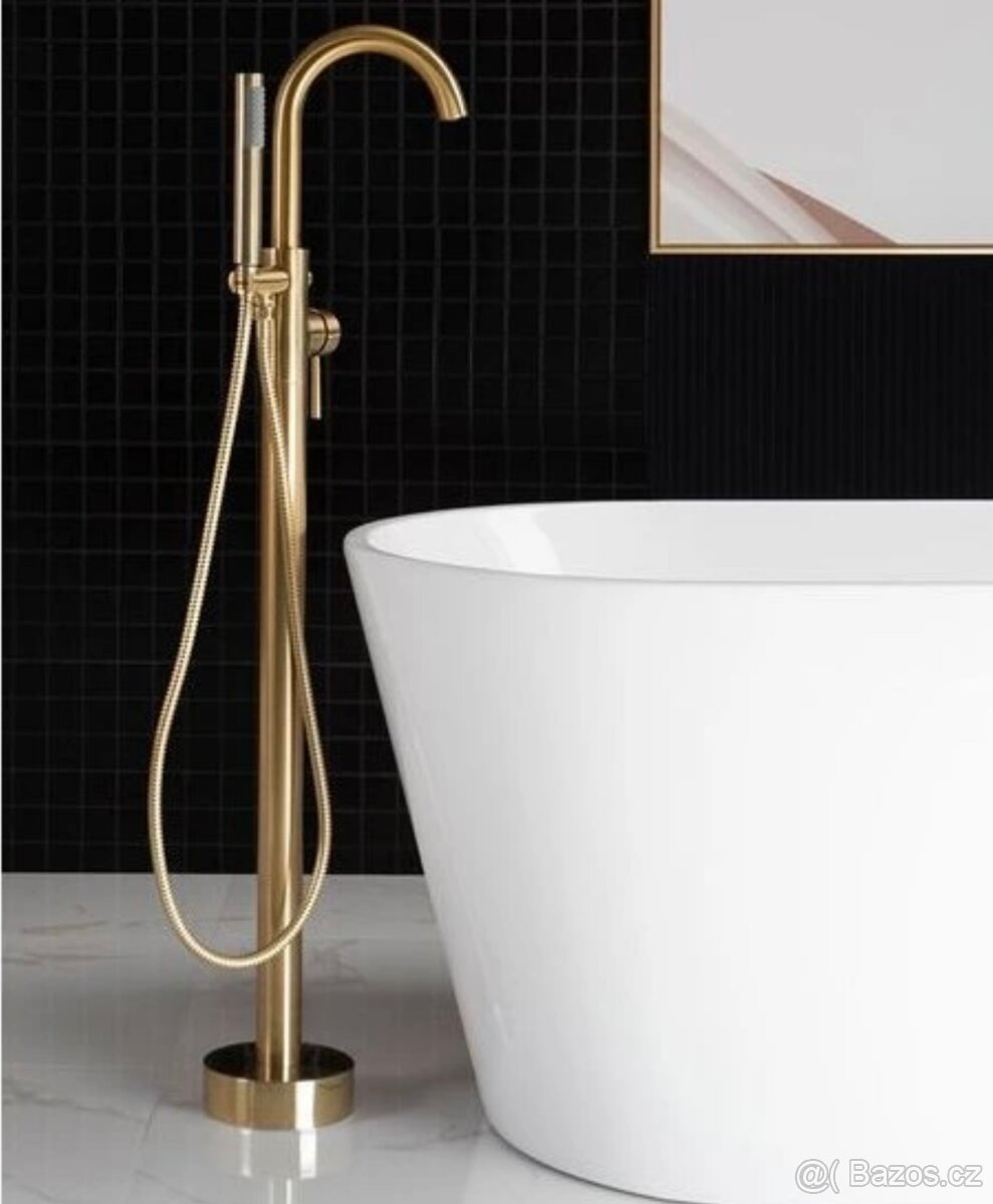 Vanová baterie podlahová - 2