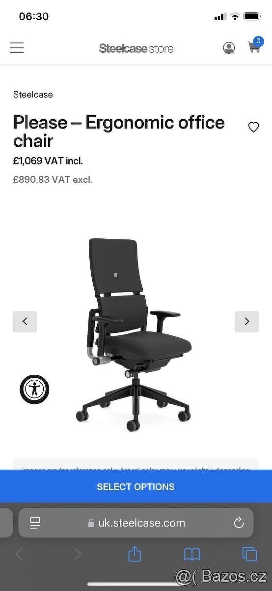 TOP Kancelářské / studijní křeslo Steelcase Please - 2