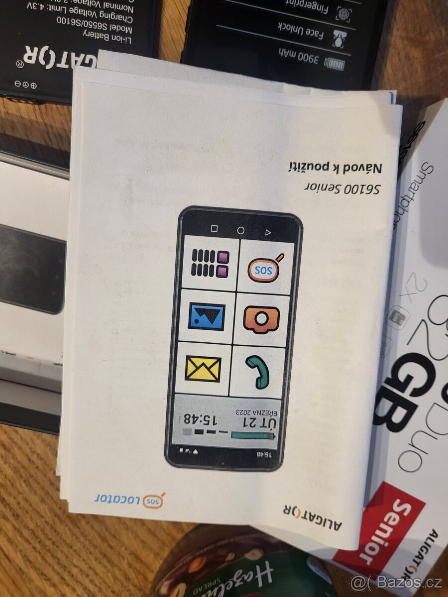 NOVÝ Mobil Aligator S6600 Senior Duo 8 GB/64 GB BIG LAUNCHER - 2