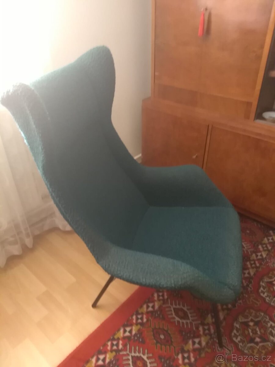 retro křeslo - ušák - 2