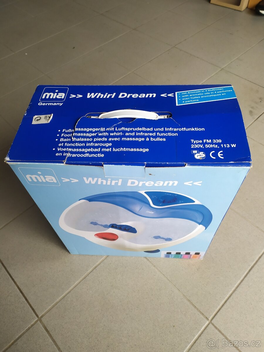 Masážní lázeň nohou. - 2