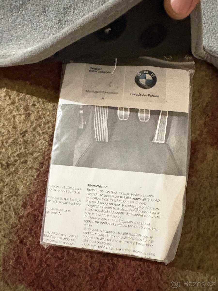 BMW E39 originální velurové koberečky - 2