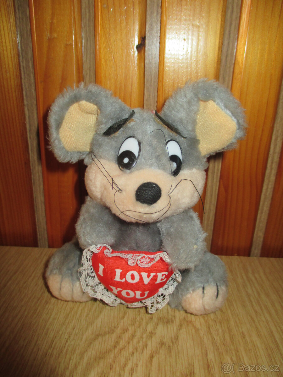 "I LOVE YOU" - Hračky plyšové - 2