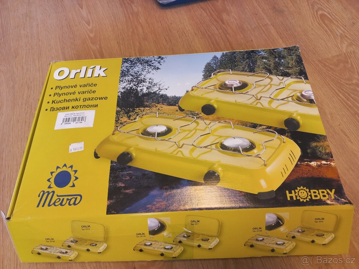 Plynový vařič Orlík - 2