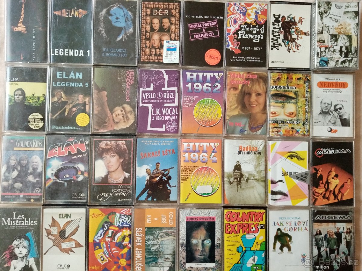 Nove foto 26.10.original Československé MC kazety od 99 Kč - 2