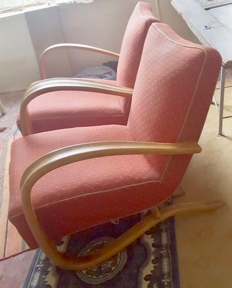 Prodam ikonicka kresla Halabala H-269 - 2