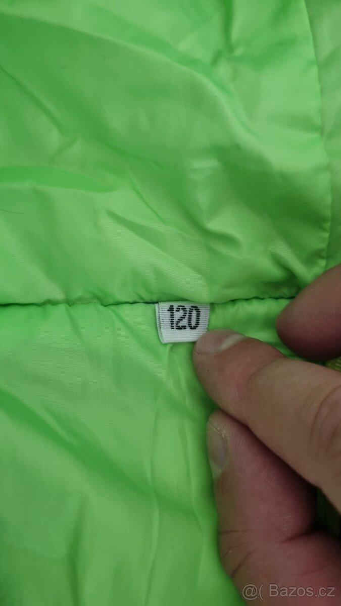 Bunda prošívaná - podzim/zima, vel. 120 - 2