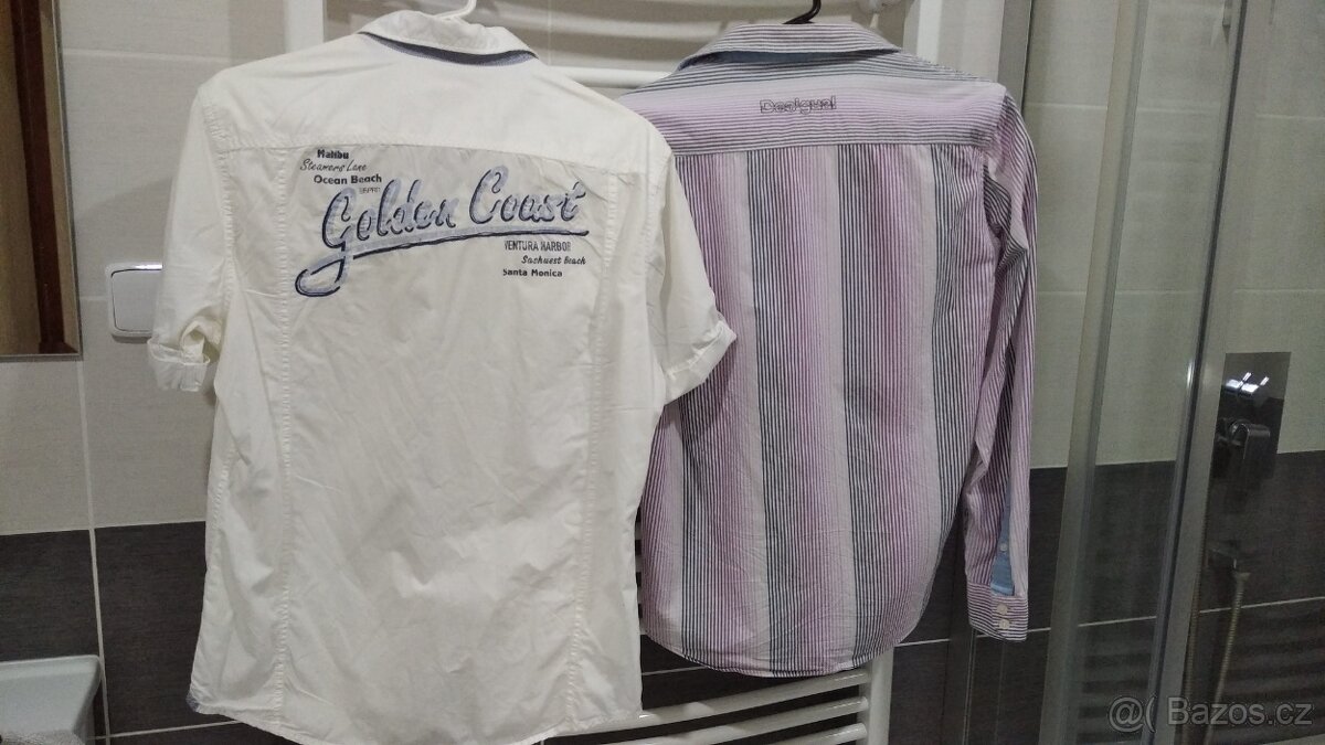 4x pánská košile vel.S,M - 2