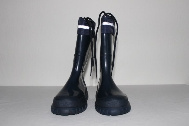 Tmavě modré dětské holinky - 2