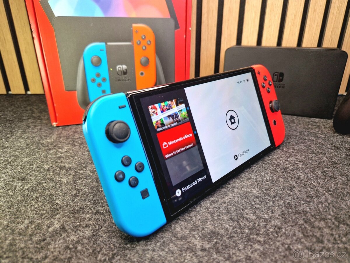 Nintendo Switch OLED - ZÁRUKA - 2