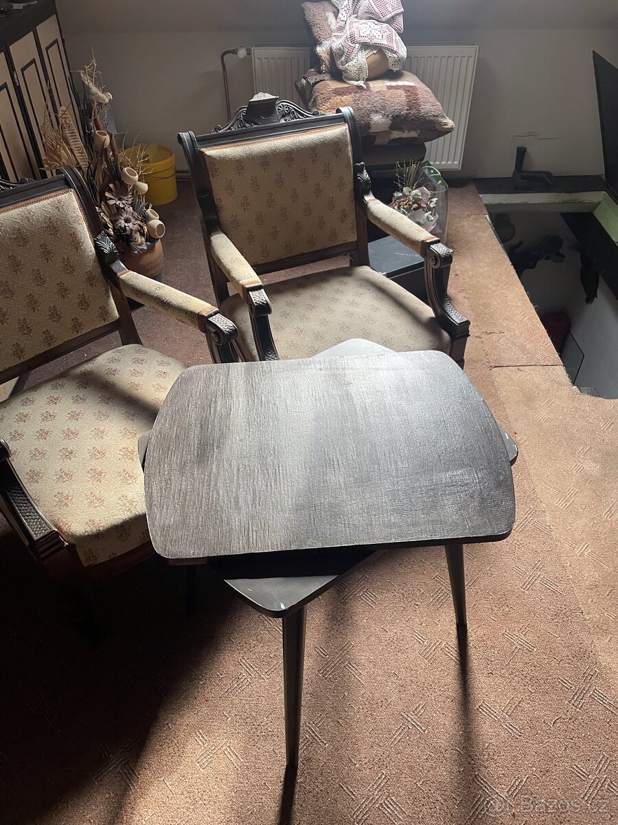 Retro konferenční stolek - 2