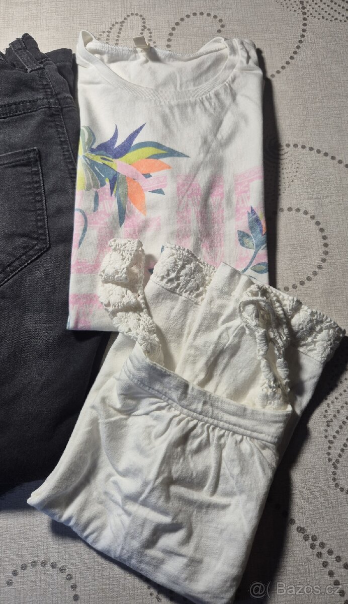Dívčí oblečení 130 cm - 2