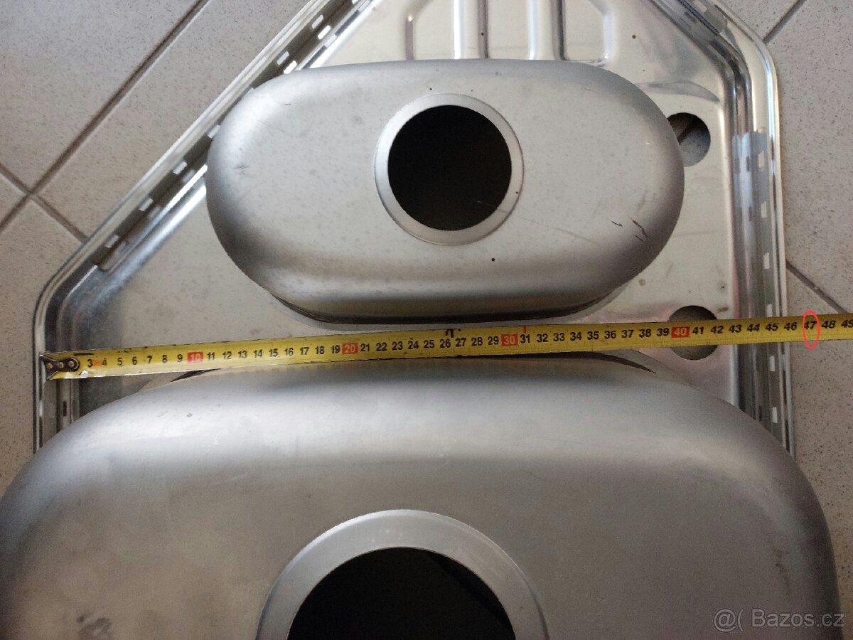 Plechový dřez Franke - 2