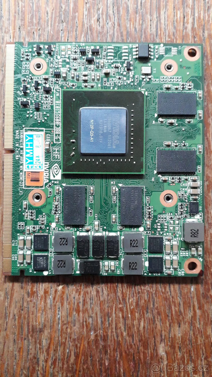 Nvidia Geforce Quadro 2000M 2GB, 0PMY8Y, N12P-Q3-A1 - 2