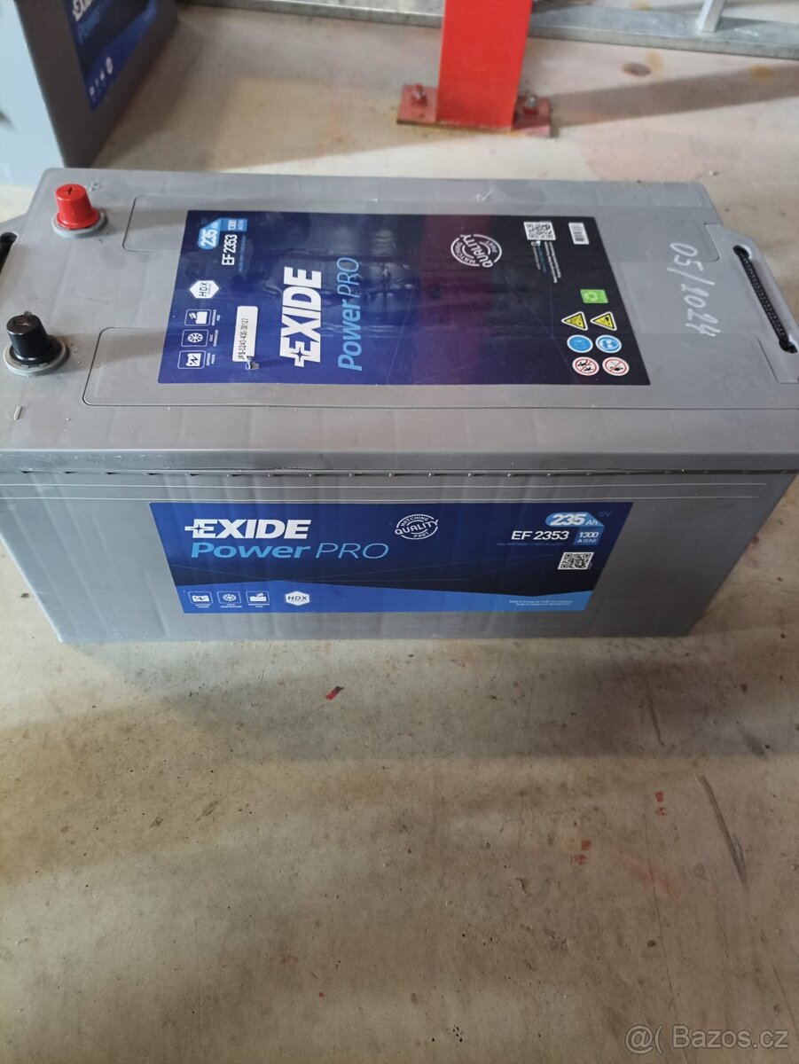 Autobaterie EXIDE Power PRO 235Ah - 2