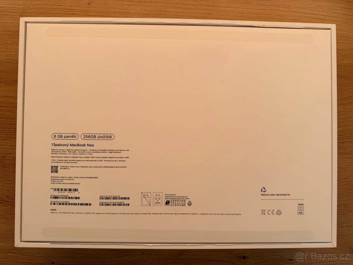 MacBook Neo 256gb - 2