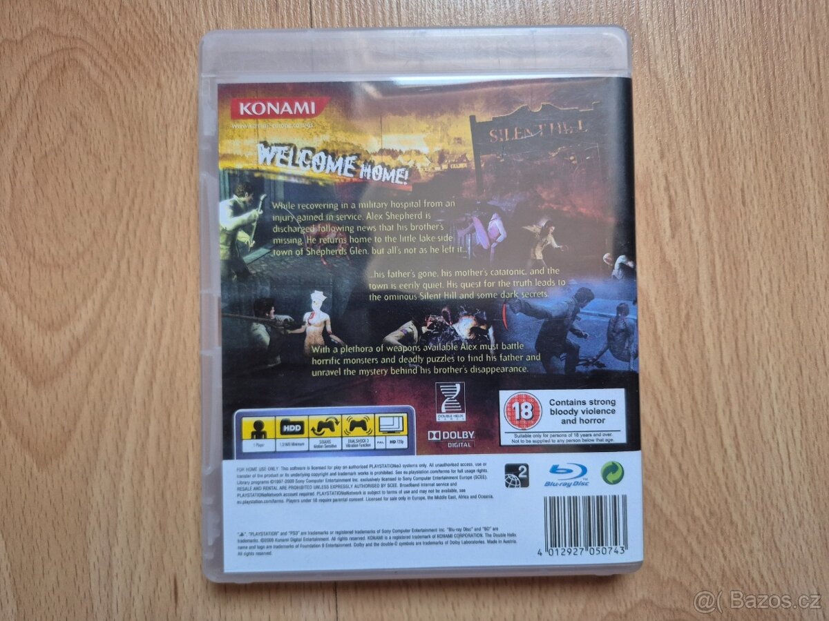 Predám obal na PS3 Silent Hill Homecoming bez hry - 2